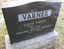 Thelma Adelia <I>Hodder</I> Varner 