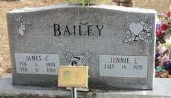 Jennie Lee <I>King</I> Bailey 