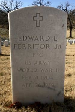 PFC Edward L Ferritor Jr.