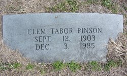 Clem Tabor Pinson 