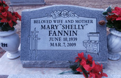 Mary Bell “Shelley” <I>Harris</I> Fannin 