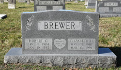 Minnie Elizabeth <I>Hayes</I> Brewer 