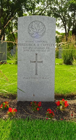 CPL Frederick Robert Cuffley 