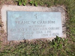 Frank W Carlson 