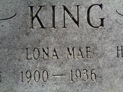 Lona Mae <I>King</I> Alexander 