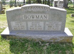 Benjamin Harrison Bowman Sr.