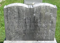 Mary F <I>Hartford</I> Babb 