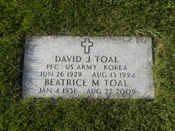 PFC David J. Toal 