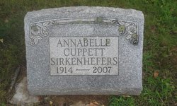 Annabelle <I>Cuppett</I> Sirkenhefers 