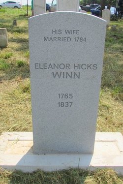 Eleanor Hicks “Ellen” <I>Hicks</I> Winn 