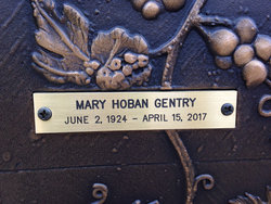 Mary Elizabeth <I>Hoban</I> Gentry 