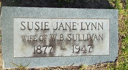 Susie Jane <I>Lynn</I> Sullivan 