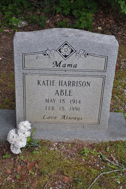 Katie <I>Harrison</I> Able 