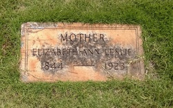 Elizabeth Ann “Betsy” <I>Milligan</I> Leslie 