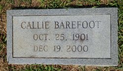 Callie <I>Moore</I> Barefoot 
