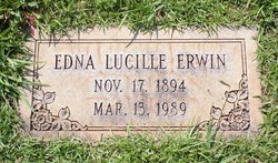 Edna Lucille Erwin 