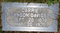 Caroline “Carrie” Davidson 