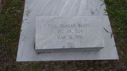 Fannie R <I>Morgan</I> Bennett 