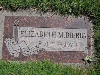 Elizabeth M. <I>VonRuden</I> Bierig 