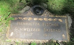 Henrietta <I>Fischer</I> Schweitzer Skistad 