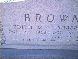 Edith May <I>Stroud</I> Brown 