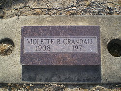 Violette Bernice <I>Bromley</I> Crandall 