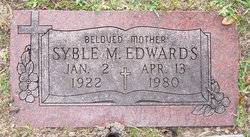 Syble Margaret <I>Walker</I> Edwards 