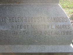 Helen Augusta <I>Sanders</I> Marks 