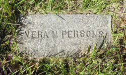 Vera May <I>Wiley</I> Persons 