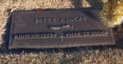 Betty June <I>Bowman</I> Lucas 