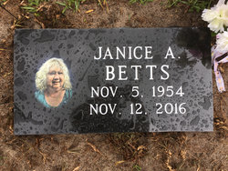Janice A <I>Carter</I> Betts 