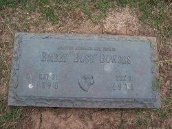 Emery Blain “Boss” Bowers 