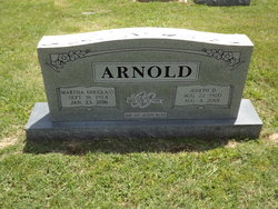 Anna “Martha” <I>Douglas</I> Arnold 