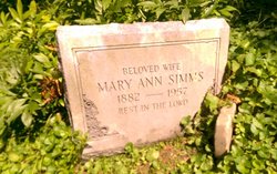 Mary Ann Simms 