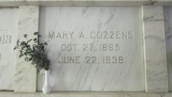 Mary A. <I>Wallace</I> Cozzens 