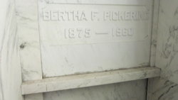 Bertha Florence <I>Bartlett</I> Pickering 