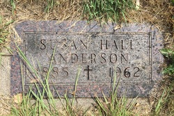 Susan <I>Hall</I> Anderson 