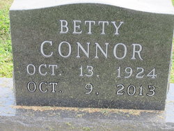 Betty A <I>McCullough</I> Connor 