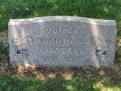 Edith Maud <I>Graham</I> Cowdell 
