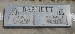 Jeanne Blanche <I>Taylor</I> Barnett 