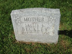 Sallie E. <I>Kline</I> Beckley 
