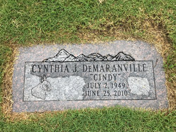 Cynthia J “Cindy” DeMaranville 