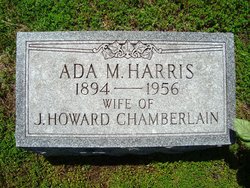Ada M <I>Harris</I> Chamberlain 