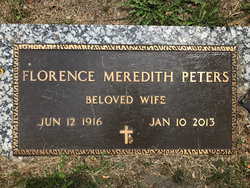 Florence Meredith <I>Yerkes</I> Peters 
