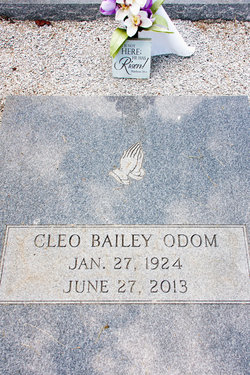 Cleo <I>Bailey</I> Odom 