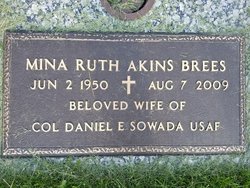 Mina Ruth <I>Akins</I> Brees 