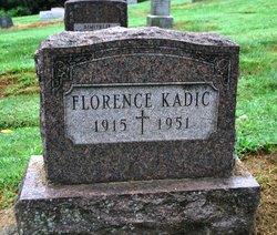 Florence <I>Cieslak</I> Kadic 