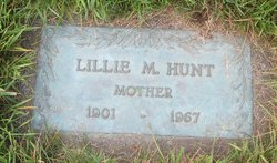 Lillie May <I>Cates</I> Hunt 