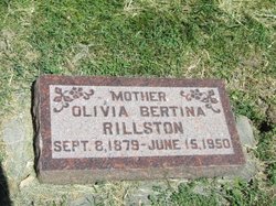 Olivia Bertina <I>Anderson</I> Rillston 