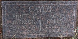 Agnes Blanche <I>Corbett</I> Cayot 